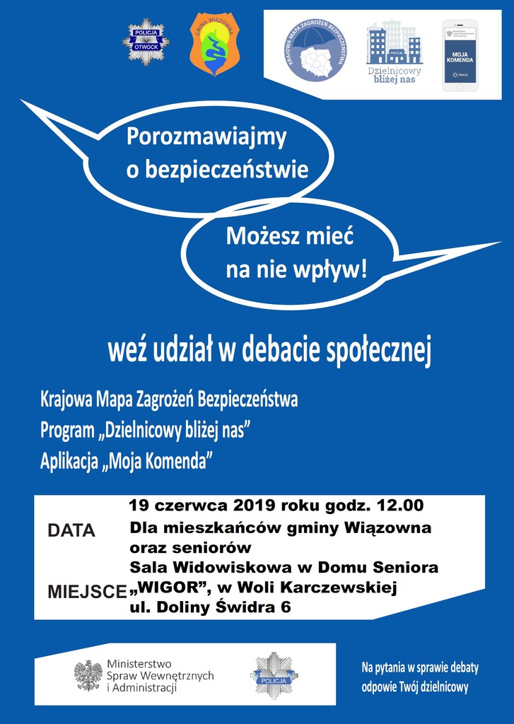 Plakat Debata w Woli Karczewskiej 19.06.2019r.-1.jpg