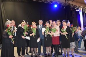 Występ Seniorów podczas Ogólnopolskiego Turnieju Tańca Towarzyskiego o Puchar Wójta Gminy Wiązowna